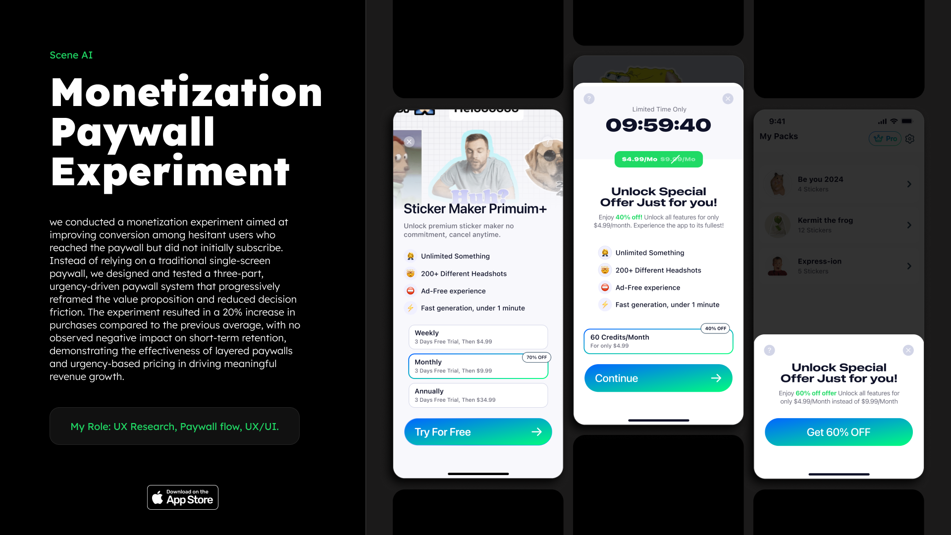 SocialKit monetization paywall experiment and results